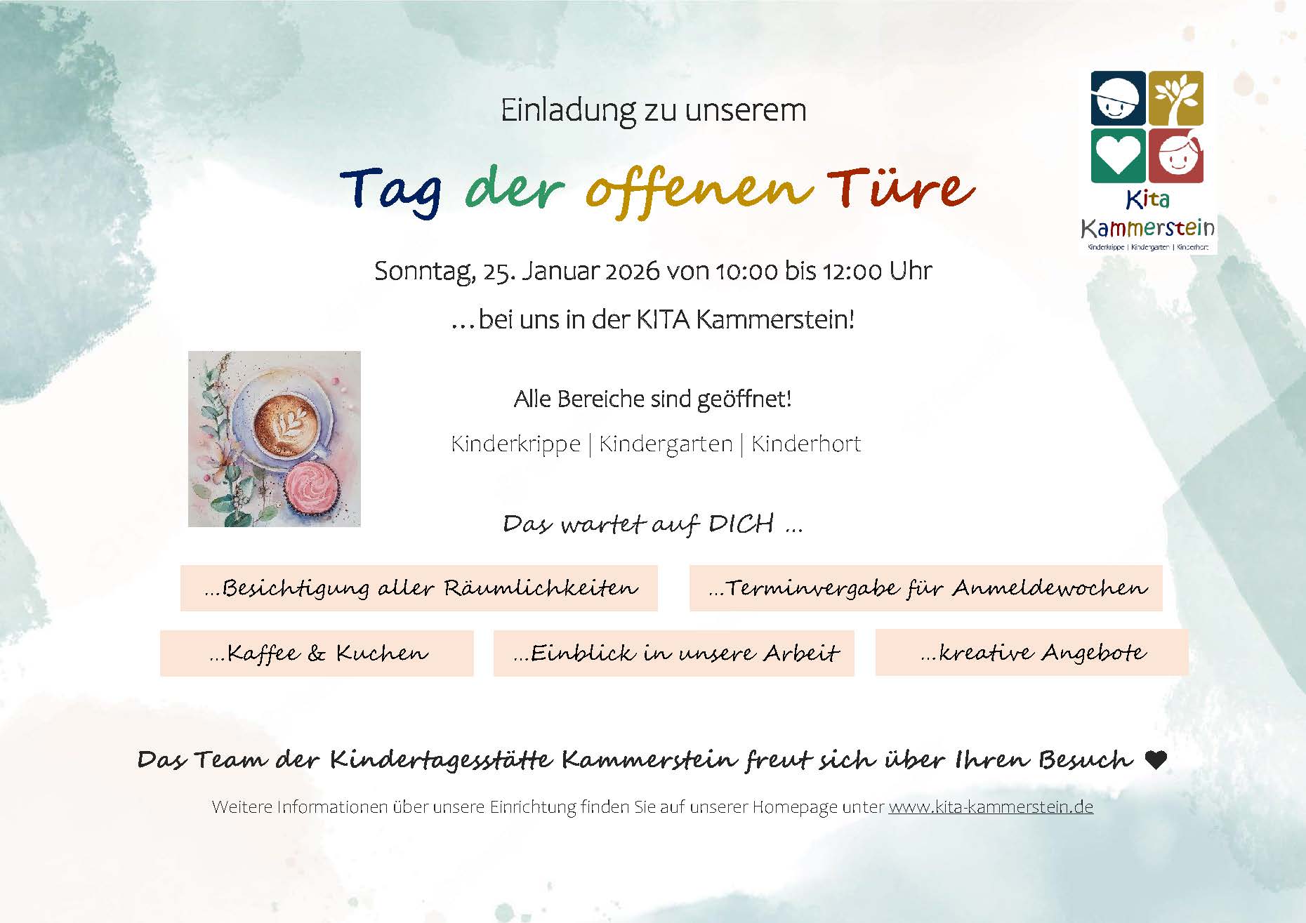 Einladung zum Tag der offenen Türe 2026