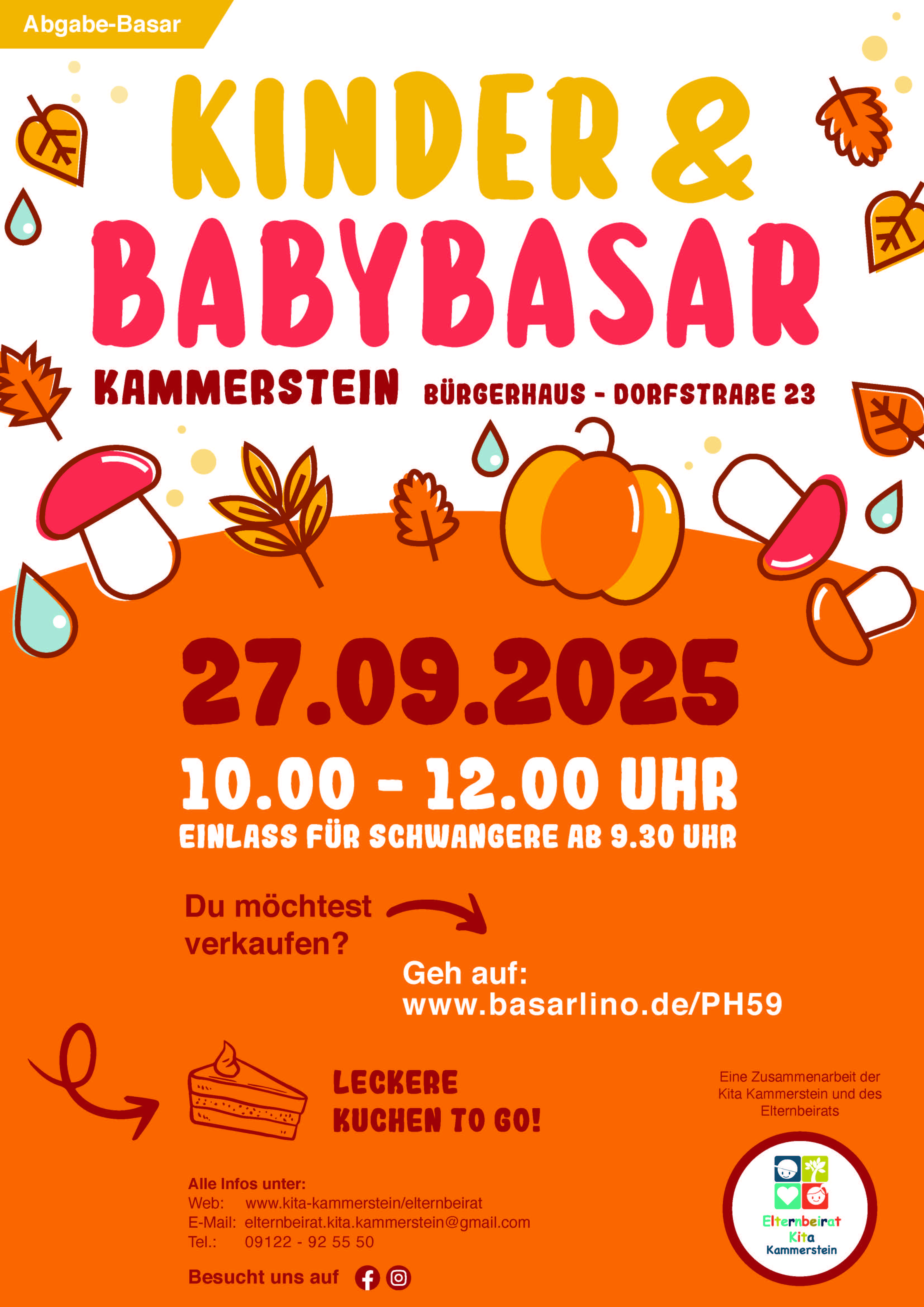 Kinder und Babybasar Kammerstein Herbst 2025