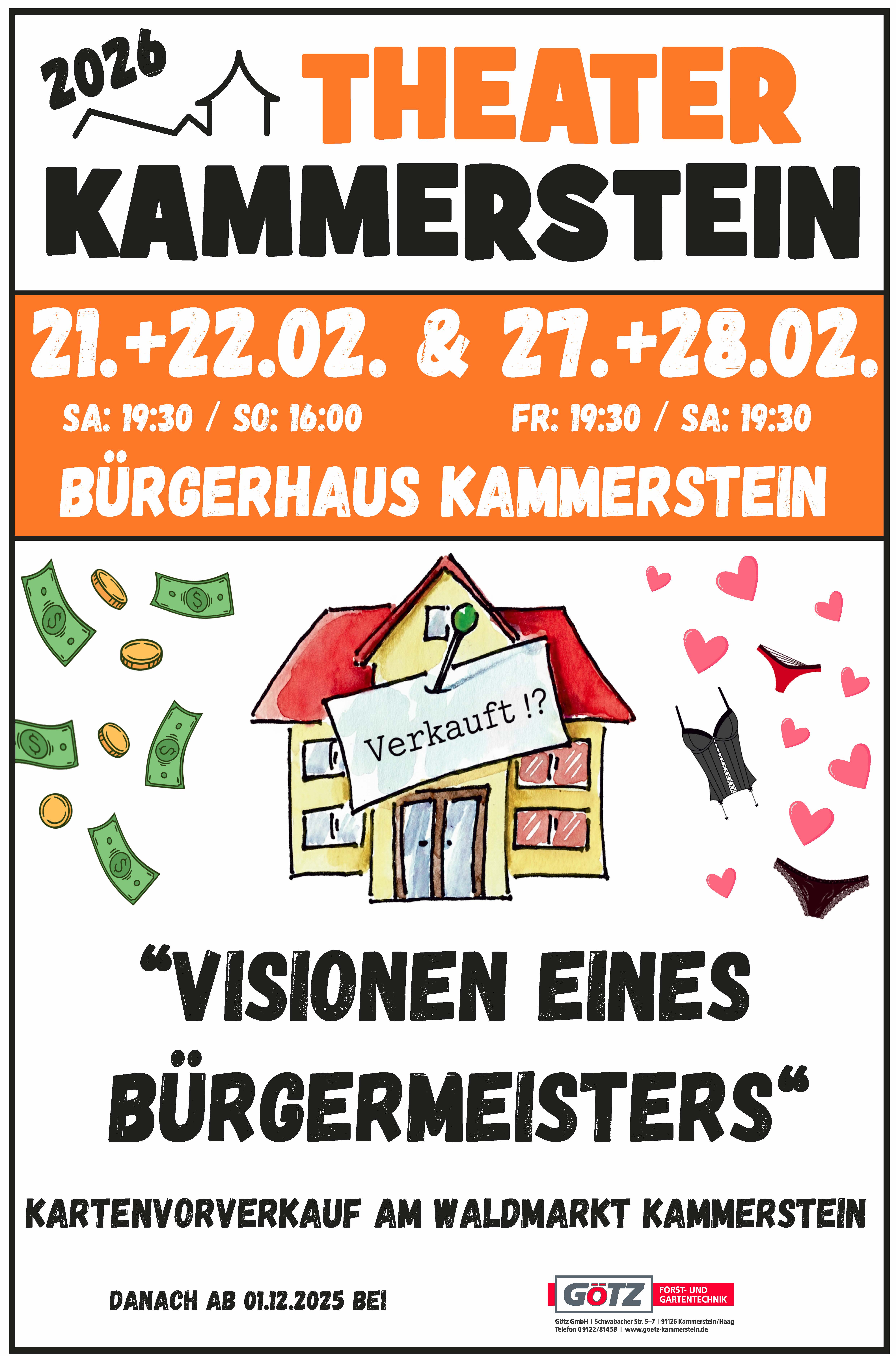 Plakat Theatergruppe Kammerstein